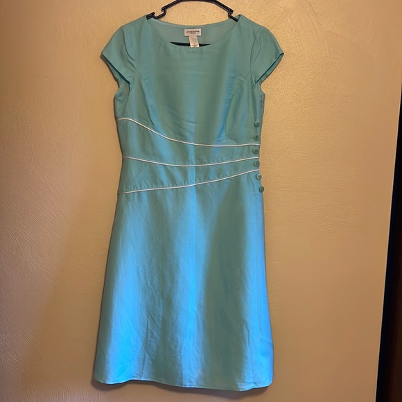 Liz Claiborne capped sleeve dress, size 8 - Picture 1 of 7